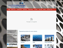 Tablet Screenshot of anticorrosiontechnology.com